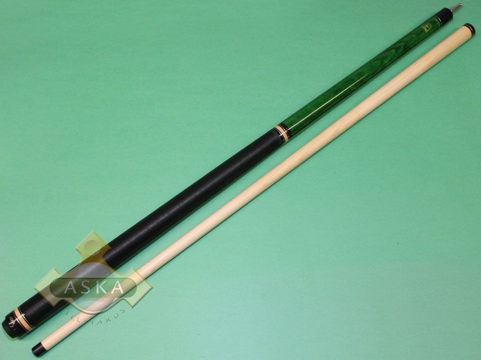 Jump Break Pool Cue Aska JBC Green