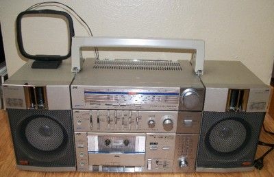 Vintage JVC Boombox Stereo PC R11LB Receiver PC D11LB Cassette PC B11K