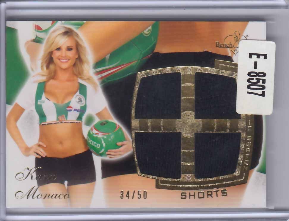 2011 Benchwarmer Soccer Quad Shorts Kara Monaco 34 50