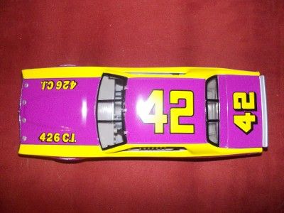 24 Marty Robbins 42 Vintage NASCAR 1974 Dodge Charger Action