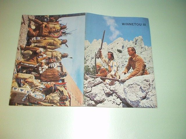 Karl May Eikon Sammelalbum Winnetou III Film Bilder Komplett