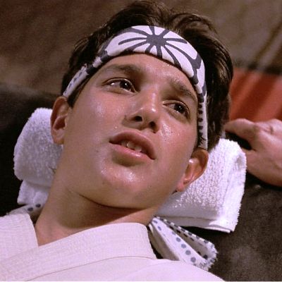 Karate Kid movies. This is a licensed Karate Kid headband and is meant