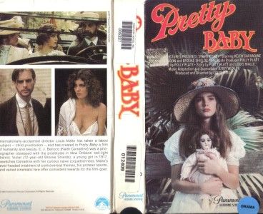 VHS Pretty Baby Brooke Shields Keith Carradine