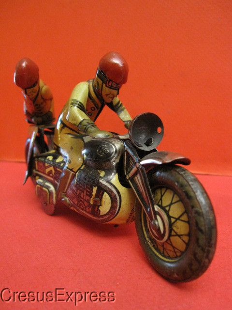 CKO Kellerman Moto En Tole Socius 353 Mecanique 1948 Superbe Etat