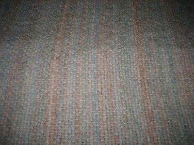 Kennebunk Weavers Fab Hand Woven Throw Boucle Yarn Afghan Cottage