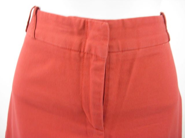 BCBG Max Azria Coral Cotton Slacks Pants Trousers Sz 8