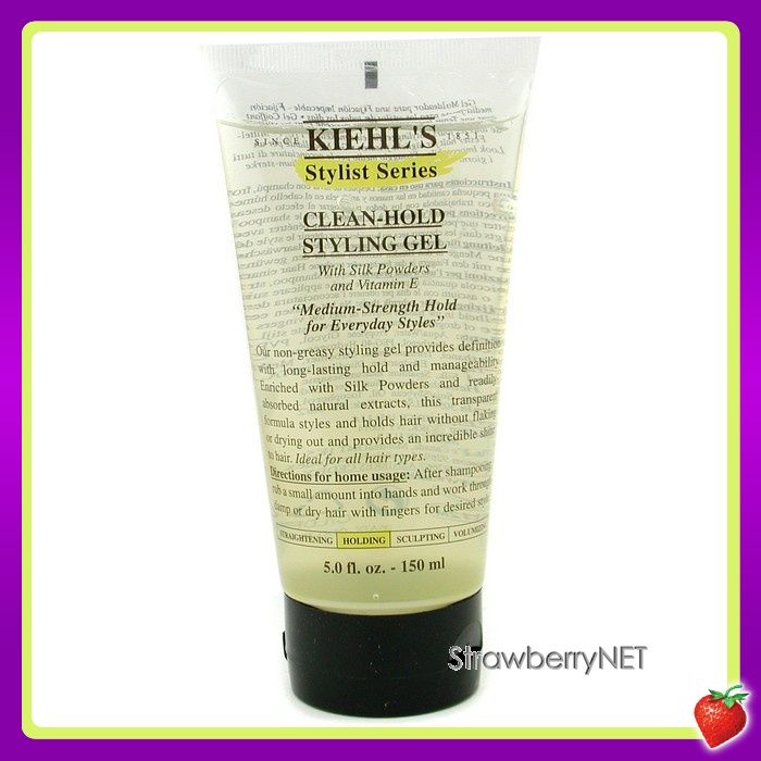 Kiehls Clean Hold Styling Gel 150ml 5oz New