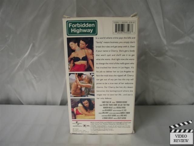 Forbidden Highway VHS Kira Reed Kelley Cauthen