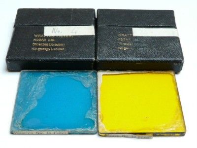 Job Lot of 8 x Boxed Kodak Wratten 50mm Square Filters