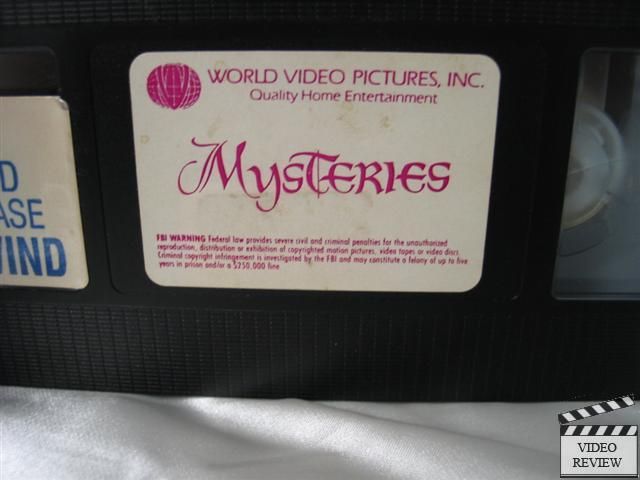 Mysteries VHS Rutger Hauer Sylvia Kristel Knut Hamsun
