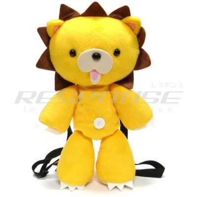 Bleach Kon Plush Backpack Yellow Lion Back Pack Japanese Anime Manga