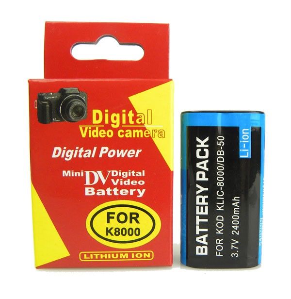 Camera Battery 2400mAh for Kodak EasyShare Z612 Z712 Z812 Z8612 Is Hot