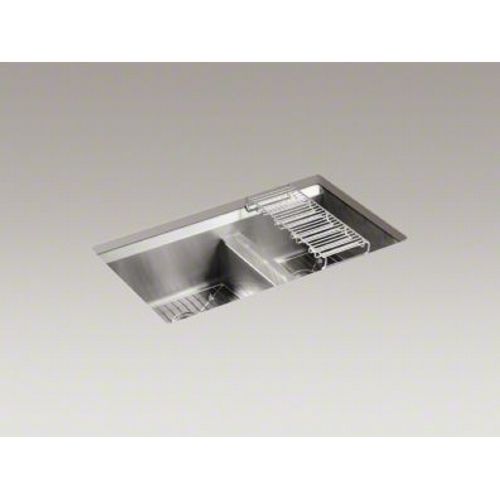 Kohler K 3672 NA Undercounter 2 Bowl Kitchen Sink