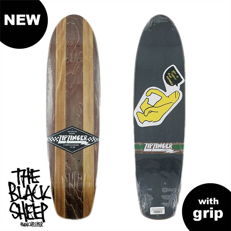 Krooked Zip Zinger Kalifornia Dreaming 7 5 Cruiser Deck New