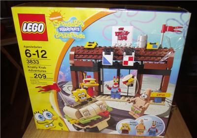 Lego Spongebob Krusty Krab Adventures 3833 Complete