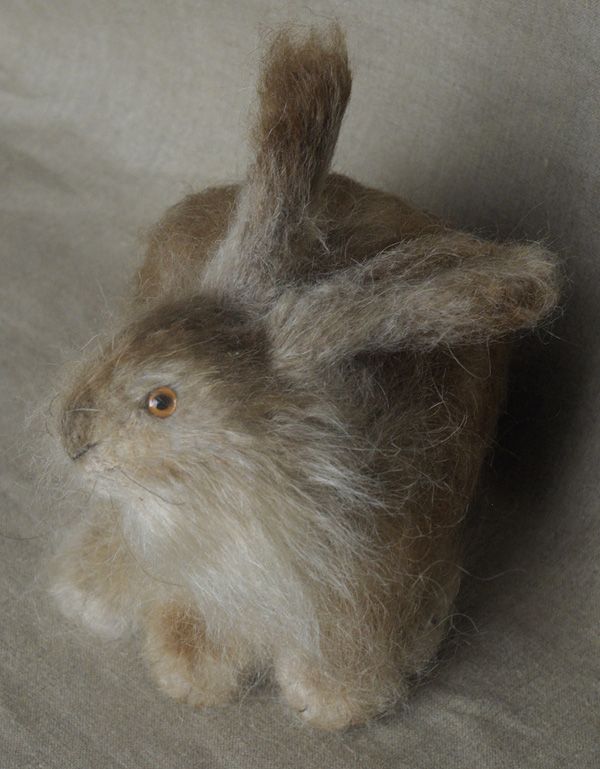 Rabbit Handmade Stuffed Animal by Natasha Fadeeva