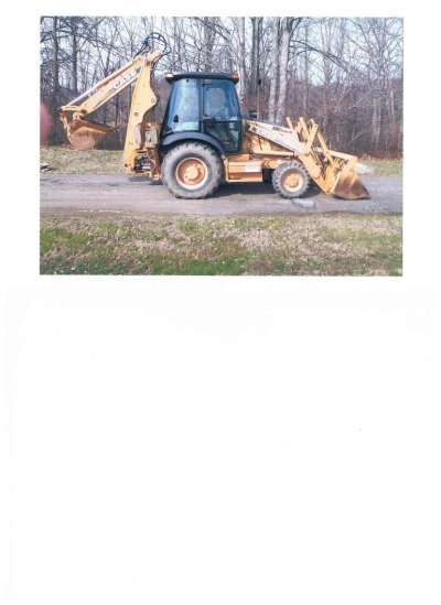 2002 Case 580 SM Backhoe