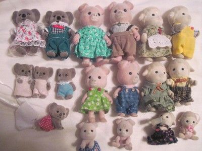 Calico Critters Sylvanian Families Lamb Pig Koala