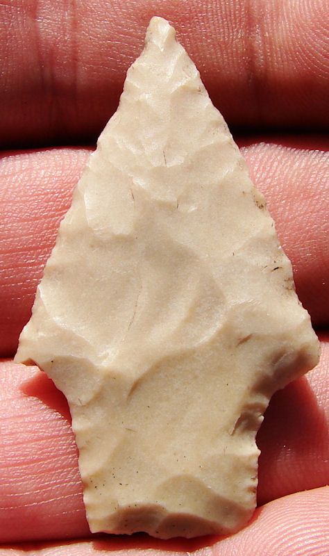 Arrowhead Texas Creme Chert Langtry with Bob Butler COA MK 256