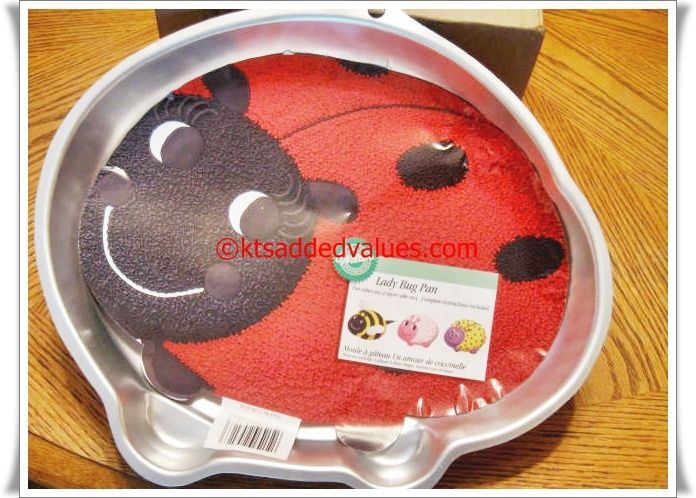 Wilton Lady Bug Character Cake Pan 2105 3316 New