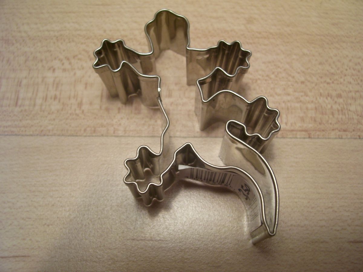 Cookie Cutter Lizard Stainless Steel