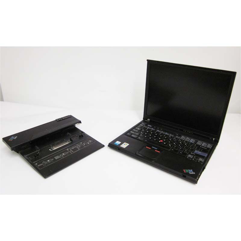 IBM ThinkPad T41 1 6GHz 256MB Laptop w Docking Station