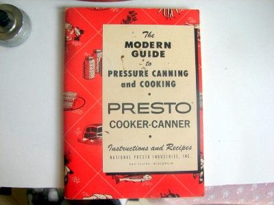 Presto Model 7B 4973 Pressure Cooker Canner Extra Large 16 Qt