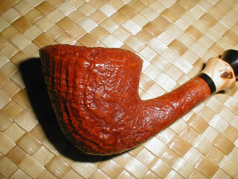 Lasse Skovgaard Freehand Dublin Pipe w Wood New Sixten Ivarsson Retro