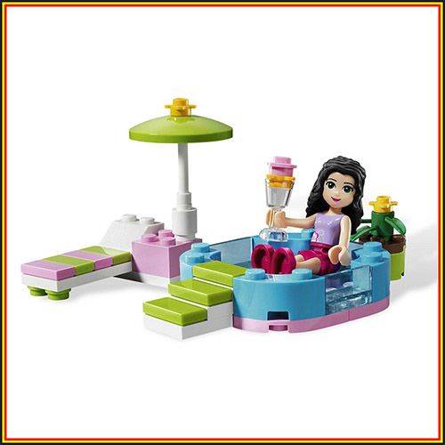 LEGO FRIENDS 3931 Emma’s Splash Pool legos sets