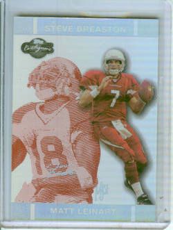 Matt Leinart 2007 Topps Co Signers Holosilver 58 150