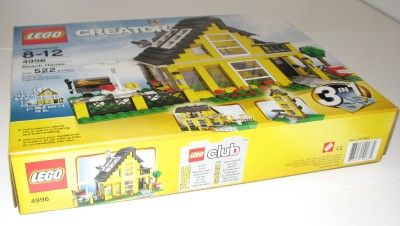 Lego Beach House 4996 New in SEALED Box