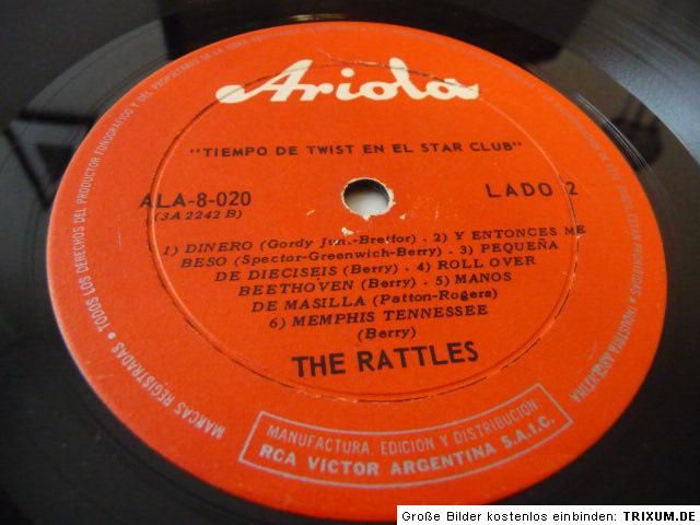 The Rattles Tempo de Twist Argentina 1964 Mega Raaaaaar