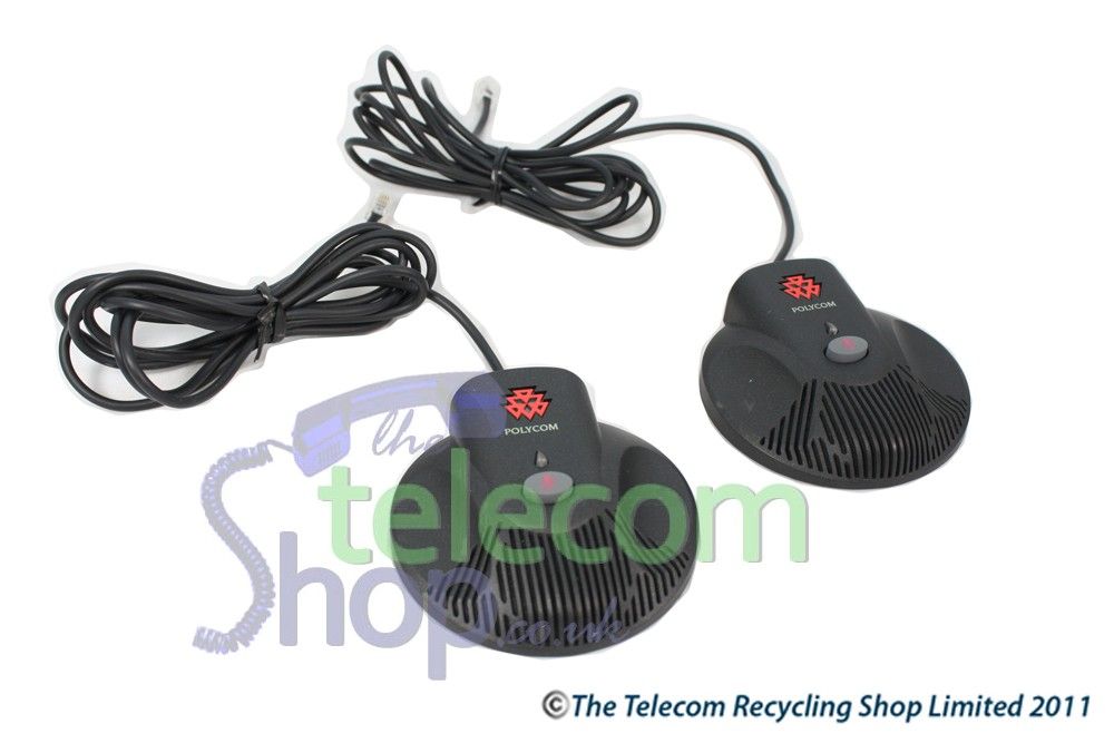 Polycom SoundStation 2 Expandable Mic Pods x 2 incl VAT Del