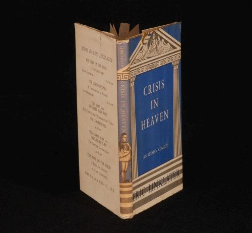 1944 Eric Linklater Crisis in Heaven Plays