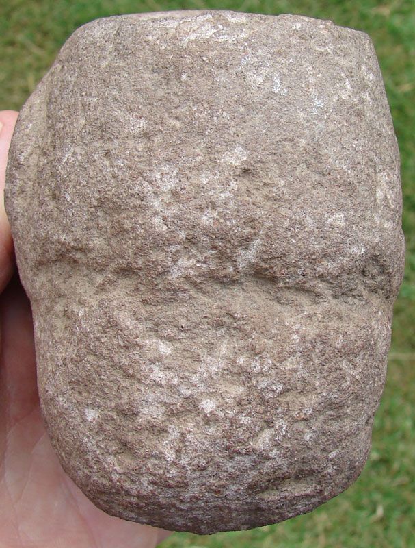 Human Effigy Stone Mortar, Rhyodacite, Nayarit, Mexico, x Lynn