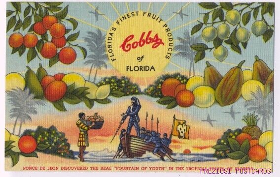 Great Linen Ad Cobbs Fruit Preserving Little River FL