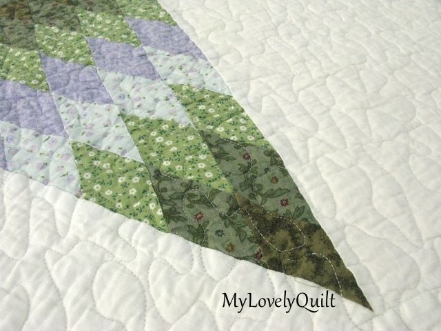 Classical Lone Star Patchwork Bedspread Quilt Queen