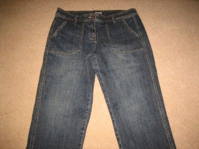 Liz Co Stretch Jean Capri Sz 12 36x21