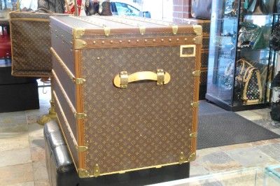 Authentic Louis Vuitton Monogram Malle Haute 3 Tray Trunk Superb