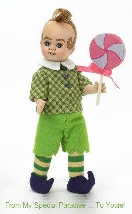 The Wizard of oz Lollipop Munchkin Madame Alexander Doll 44535