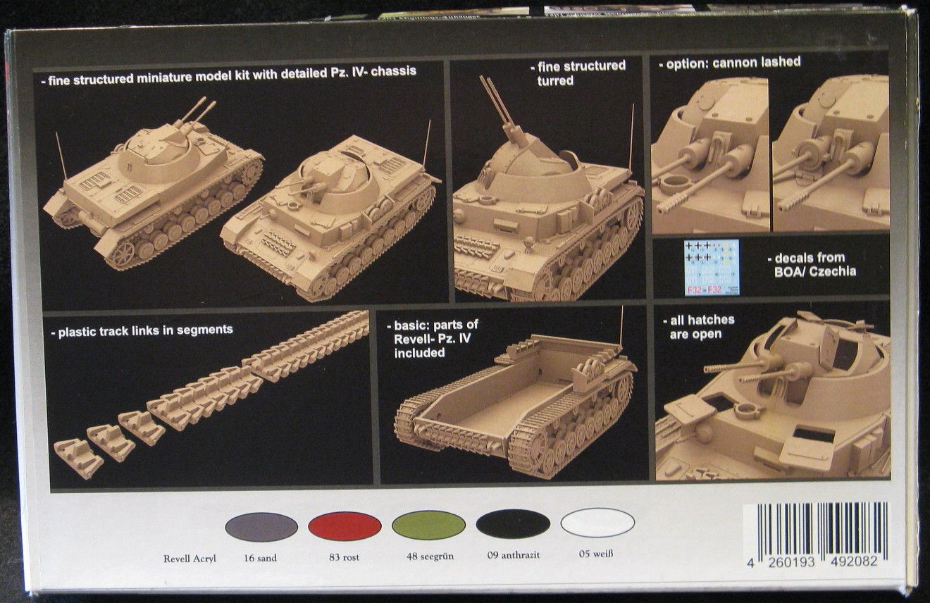 72 Maco Models Flakpanzer IV Kugelblitz German AA Tank