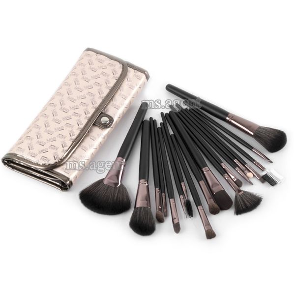 18PCS Makeup Brushes Set + Case W216M