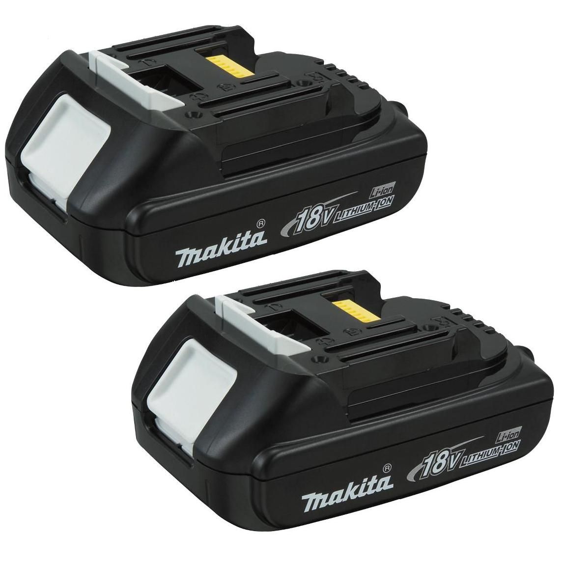 Makita BL1815 2 18 Volt Lithium ion Batteries 2 Pack