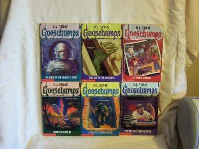 19 Goosebumps Pbks by R L Stine Deadtime Stories Scared Stiff Wayside