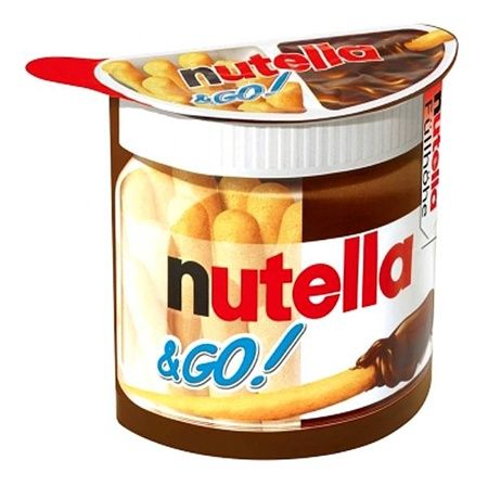 Ferrero Nutella & Go (52g/1.8oz) Crunchy Breadsticks and Hazelnut