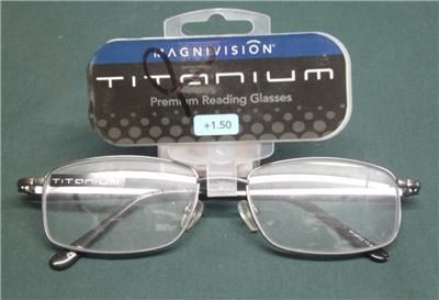 Grant Magnivision Titanium M149A2 150 1 50 Reading Glasses New