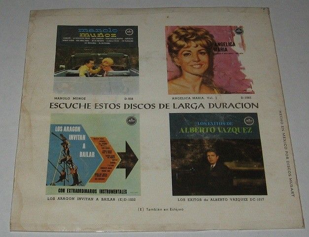 Angelica Maria Edi Edi Mexican EP 7 Rock 60s Mexico Garage