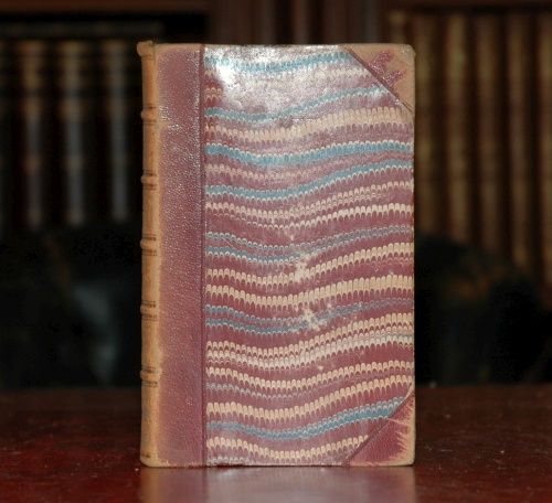 C1880 Poetical Works of Mark Akenside Leather BnD