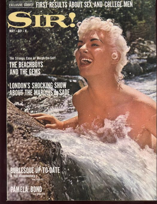 Sir May 1965 Murph The Surf Marquis de Sade Pin UPS Very Fine