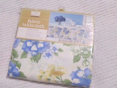 Martha Stewart Floral 60x84 Tablecloth Shabby Cottage Chic